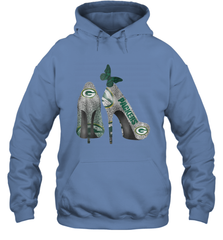 NFL Green Bay Packers Rhinestone High Heels Hoodie - NFLFanGift