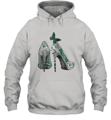 NFL Green Bay Packers Rhinestone High Heels Hoodie - NFLFanGift