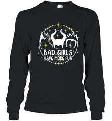Bad Girls Have More Fun Halloween Maleficent Witch Costume Youth Long Sleeve T-Shirt - NFLFanGift