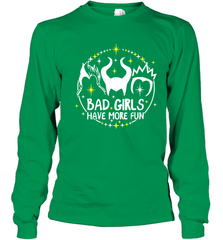 Bad Girls Have More Fun Halloween Maleficent Witch Costume Youth Long Sleeve T-Shirt - NFLFanGift