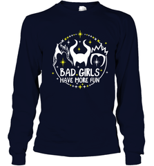 Bad Girls Have More Fun Halloween Maleficent Witch Costume Youth Long Sleeve T-Shirt - NFLFanGift