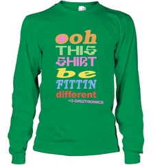 Oh This Shirt Be Fittin Different Youth Long Sleeve T-Shirt - NFLFanGift