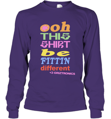 Oh This Shirt Be Fittin Different Youth Long Sleeve T-Shirt - NFLFanGift