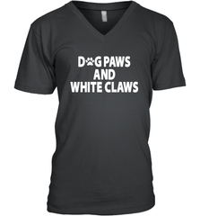 Dog Paws And White Claws Men's Vneck - NFLFanGift