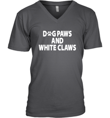 Dog Paws And White Claws Men's Vneck - NFLFanGift