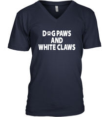 Dog Paws And White Claws Men's Vneck - NFLFanGift