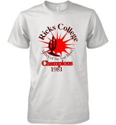 Ricks College Men's Premium T-Shirt - NFLFanGift