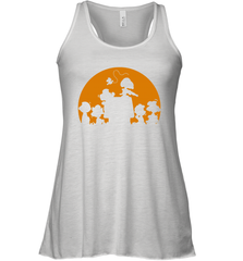 Snoopy Charlie Brown Halloween Costume Racerback Tank - NFLFanGift