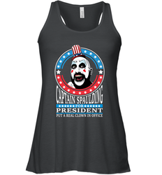 Captain Spaulding For President Racerback Tank - NFLFanGift