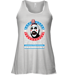 Captain Spaulding For President Racerback Tank - NFLFanGift