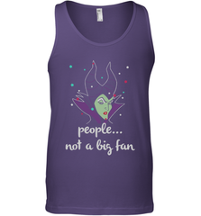 Disney Villains Cruella de Vil Maleficent People Not A Big Fan Tank Top - NFLFanGift