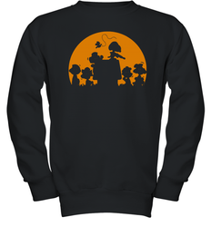 Snoopy Charlie Brown Halloween Costume Youth Sweatshirt - NFLFanGift