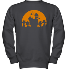 Snoopy Charlie Brown Halloween Costume Youth Sweatshirt - NFLFanGift