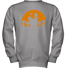 Snoopy Charlie Brown Halloween Costume Youth Sweatshirt - NFLFanGift