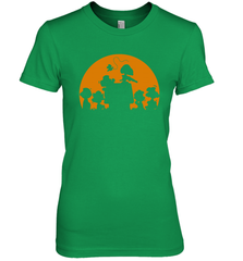 Snoopy Charlie Brown Halloween Costume Women's The Boyfriend Tee - NFLFanGift