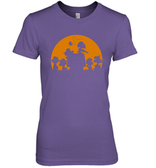 Snoopy Charlie Brown Halloween Costume Women's The Boyfriend Tee - NFLFanGift