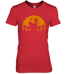 Snoopy Charlie Brown Halloween Costume Women's The Boyfriend Tee - NFLFanGift