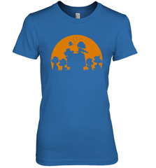 Snoopy Charlie Brown Halloween Costume Women's The Boyfriend Tee - NFLFanGift