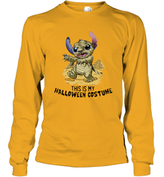 This Is My Halloween Costume Mummy Stitch Shirt Long Sleeve T-Shirt - NFLFanGift