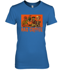 Rad Coffee Halloween Women's The Boyfriend Tee - NFLFanGift