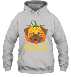 Funny Pugkin Pug Pumpkin Halloween Hoodie - NFLFanGift