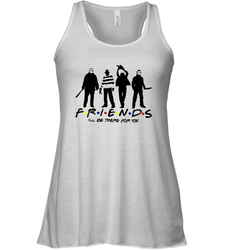 Horror Friends Jason Voorhees Freddy Krueger Texas Chain Saw Michael Myers Shirt Racerback Tank - NFLFanGift