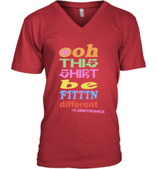 Oh This Shirt Be Fittin Different Men's Vneck - NFLFanGift
