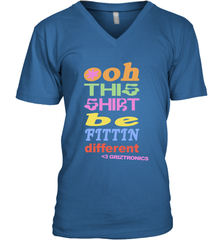 Oh This Shirt Be Fittin Different Men's Vneck - NFLFanGift