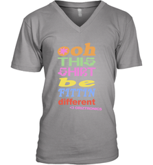 Oh This Shirt Be Fittin Different Men's Vneck - NFLFanGift