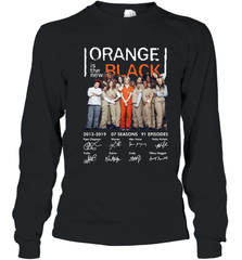 Orange is the new black signature Youth Long Sleeve T-Shirt - NFLFanGift