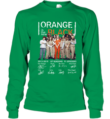 Orange is the new black signature Youth Long Sleeve T-Shirt - NFLFanGift