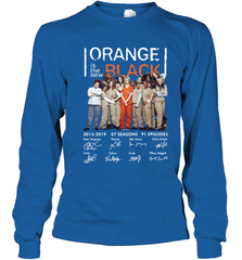 Orange is the new black signature Youth Long Sleeve T-Shirt - NFLFanGift