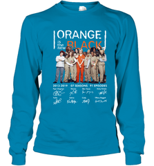 Orange is the new black signature Youth Long Sleeve T-Shirt - NFLFanGift