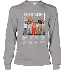 Orange is the new black signature Youth Long Sleeve T-Shirt - NFLFanGift
