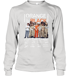 Orange is the new black signature Youth Long Sleeve T-Shirt - NFLFanGift
