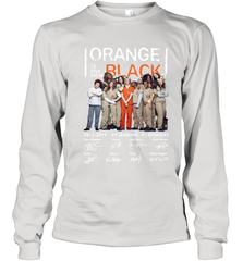 Orange is the new black signature Youth Long Sleeve T-Shirt - NFLFanGift