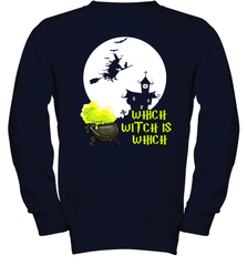 Which Witch Is Witches Halloween Costume Halloween Witches Teacher Youth Sweatshirt - NFLFanGift