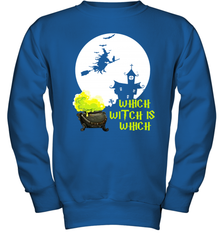 Which Witch Is Witches Halloween Costume Halloween Witches Teacher Youth Sweatshirt - NFLFanGift