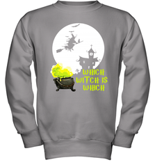 Which Witch Is Witches Halloween Costume Halloween Witches Teacher Youth Sweatshirt - NFLFanGift