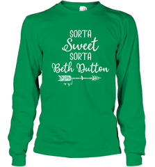 Beth Dutton Sorta Sweet Sorta Beth Dutton Youth Long Sleeve T-Shirt - NFLFanGift
