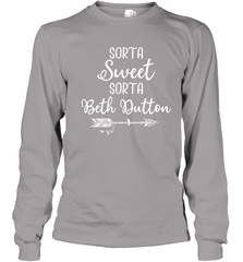 Beth Dutton Sorta Sweet Sorta Beth Dutton Youth Long Sleeve T-Shirt - NFLFanGift