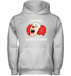 Halloween Clowns Aren't Funny Youth Hoodie - NFLFanGift