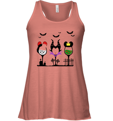 Disney Villains Cruella de Vil Maleficent Evil Queen wine Halloween Shirt Racerback Tank - NFLFanGift