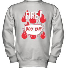 FIRE TACO SAUCE Boo Yah Halloween Costumes Youth Sweatshirt - NFLFanGift