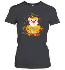 Blessing Nana Pig Pumpkin Halloween Women's T-Shirt - NFLFanGift