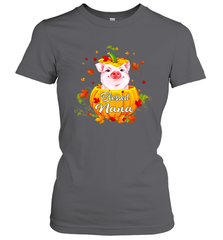Blessing Nana Pig Pumpkin Halloween Women's T-Shirt - NFLFanGift