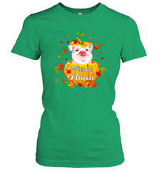 Blessing Nana Pig Pumpkin Halloween Women's T-Shirt - NFLFanGift