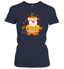 Blessing Nana Pig Pumpkin Halloween Women's T-Shirt - NFLFanGift