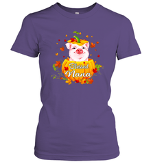 Blessing Nana Pig Pumpkin Halloween Women's T-Shirt - NFLFanGift