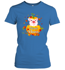 Blessing Nana Pig Pumpkin Halloween Women's T-Shirt - NFLFanGift
